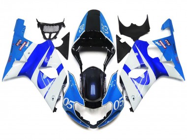 00-02 05 Bleu Brillant Suzuki GSXR 1000 Carénage Moto