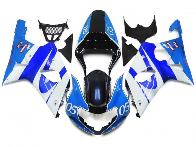 00-02 05 Bleu Brillant Suzuki GSXR 1000 Carénage Moto 00-02 05 Bleu Brillant Suzuki GSXR 1000 Carénage Moto