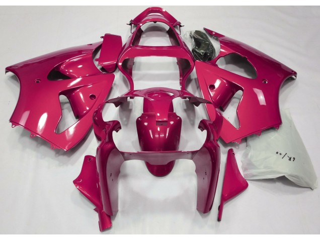 00-02 Rouge Bonbon Kawasaki ZX6R Carénage Moto 00-02 Rouge Bonbon Kawasaki ZX6R Carénage Moto