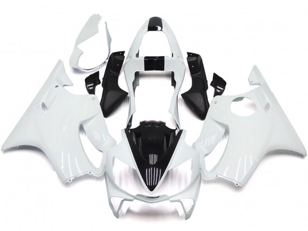 01-03 Blanc & Noir Honda CBR600 F4i Carénage Moto 01-03 Blanc & Noir Honda CBR600 F4i Carénage Moto