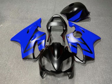 01-03 Noir Mat & Bleu Honda CBR600 F4i Carénage Moto