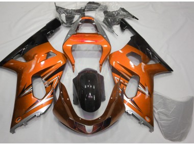 01-03 Orange & Argent Suzuki GSXR 600-750 Carénage Moto