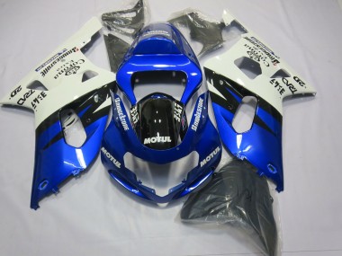 01-03 Rouge Movistar Suzuki GSXR 600-750 Carénage Moto