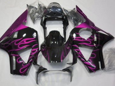 02-03 Rose Flamme Honda CBR954RR Carénage Moto