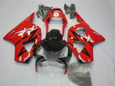 02-03 Rouge & Noir N°2 Honda CBR954RR Carénage Moto