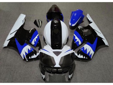 02-05 Requin Bleu Kawasaki ZX12R Carénage Moto