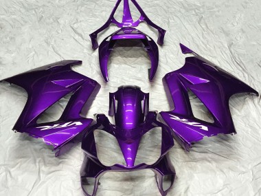 02-12 Plaine Violet Foncé Honda VFR800 Carénage Moto