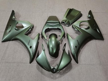03-04 Armée Verte Yamaha R6 Carénage Moto