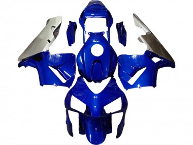 03-04 Bleu Profond & Argent Honda CBR600RR Carénage Moto