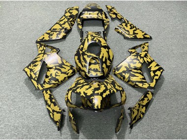 03-04 Jaune Camouflage Honda CBR600RR Carénage Moto