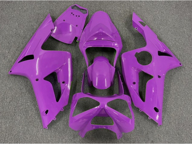 03-04 Magenta Brillant Uni Kawasaki ZX6R Carénage Moto 03-04 Magenta Brillant Uni Kawasaki ZX6R Carénage Moto