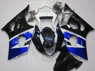 03-04 Noir Bleu & Blanc Suzuki GSXR 1000 Carénage Moto