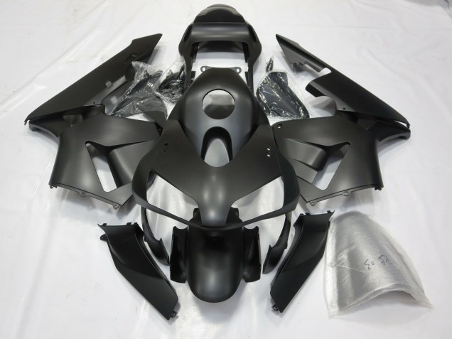 03-04 Noir Mat Honda CBR600RR Carénage Moto 03-04 Noir Mat Honda CBR600RR Carénage Moto