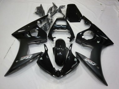 03-04 Noir Mat Yamaha R6 Carénage Moto