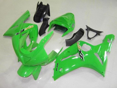 03-04 OEM Style Vert Kawasaki ZX6R Carénage Moto