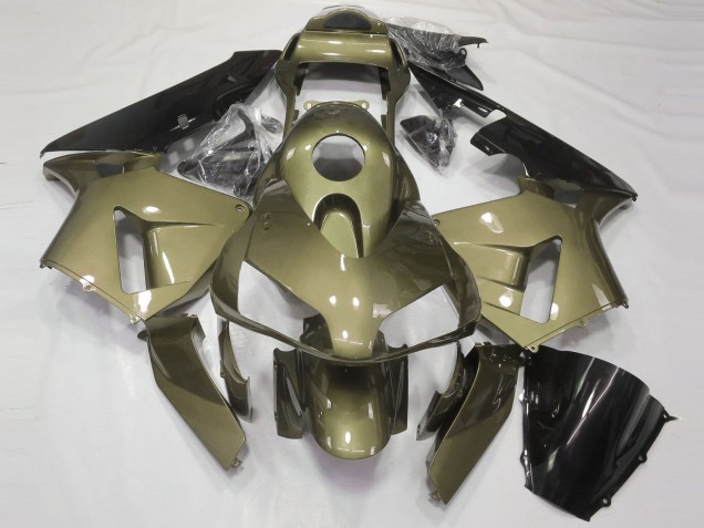 03-04 Olive Brillant Honda CBR600RR Carénage Moto 03-04 Olive Brillant Honda CBR600RR Carénage Moto
