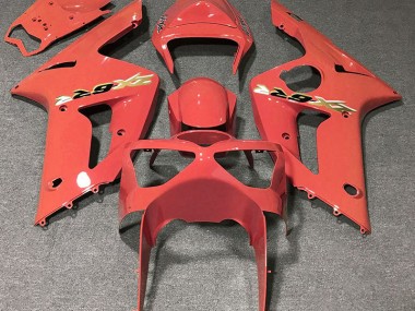 03-04 Pamplemousse Kawasaki ZX6R Carénage Moto