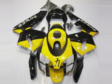 03-04 Puissance Jaune Brillant Honda CBR600RR Carénage Moto