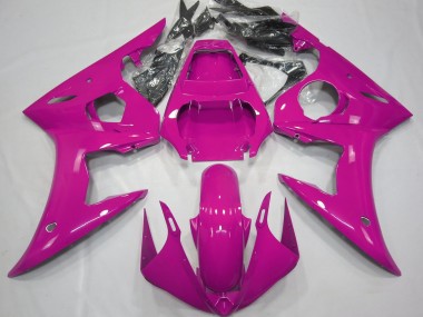 03-04 Rose Brillant Yamaha R6 Carénage Moto