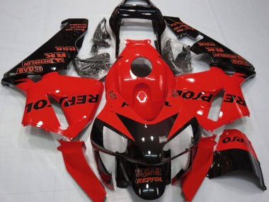 03-04 Rouge Brillant Repsol Honda CBR600RR Carénage Moto