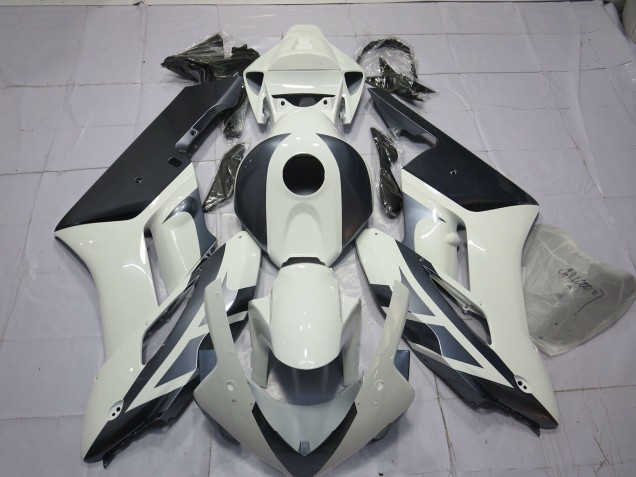 04-05 Blanc & Argent Honda CBR1000RR Carénage Moto 04-05 Blanc & Argent Honda CBR1000RR Carénage Moto