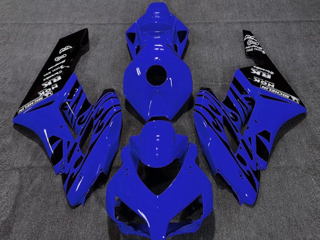 04-05 Bleu Brillant Flamme Honda CBR1000RR Carénage Moto 04-05 Bleu Brillant Flamme Honda CBR1000RR Carénage Moto