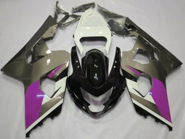 04-05 Gris Brillant Suzuki GSXR 600-750 Carénage Moto