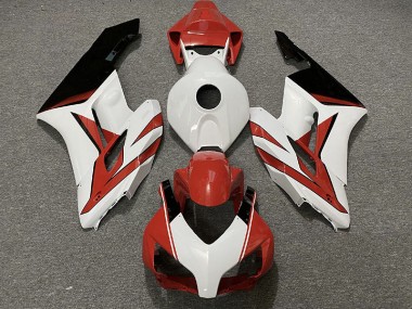 04-05 Rouge Blanc & Noir Brillant Honda CBR1000RR Carénage Moto