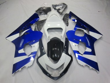 04-05 Style Bleu Blanc OEM Suzuki GSXR 600-750 Carénage Moto