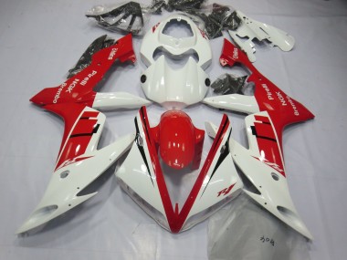 04-06 Conception Blanche & Bleue Yamaha R1 Carénage Moto