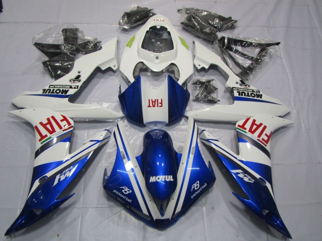 04-06 Différent Fiat Motul Yamaha R1 Carénage Moto 04-06 Différent Fiat Motul Yamaha R1 Carénage Moto