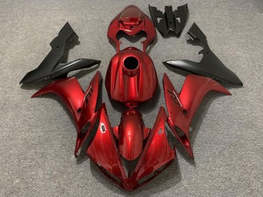 04-06 Rouge Bonbon Yamaha R1 Carénage Moto