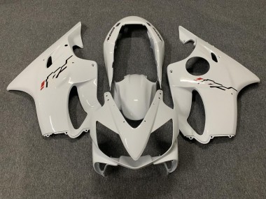 04-07 Blanc Brillant Honda CBR600 F4i Carénage Moto