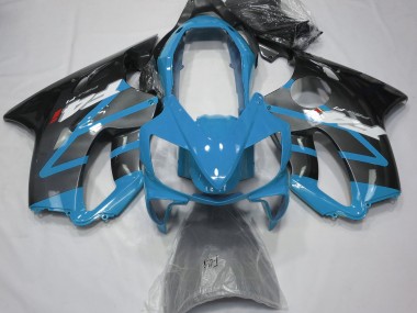 04-07 Bleu Clair Brillant & Gris Honda CBR600 F4i Carénage Moto