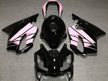 04-07 Rose & Noir Personnalisés Honda CBR600 F4i Carénage Moto