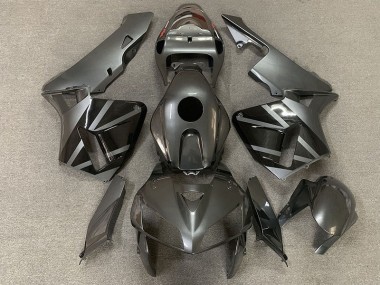 05-06 Argent Foncé & Noir Honda CBR600RR Carénage Moto