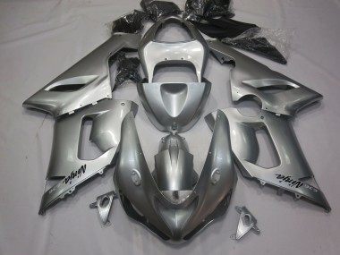 05-06 Argent Kawasaki ZX6R Carénage Moto