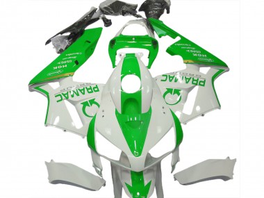 05-06 Vert Clair & Blanc Pramac Honda CBR600RR Carénage Moto