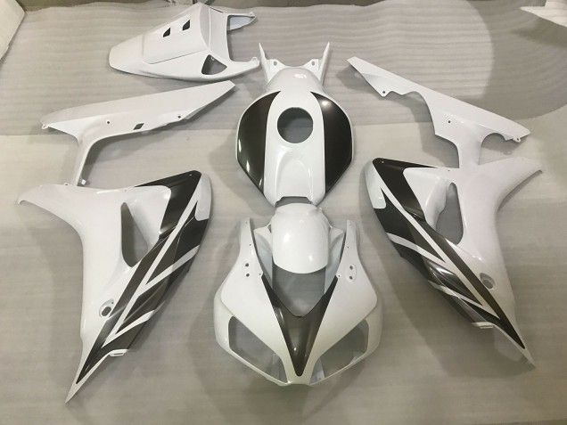 06-07 Blanc Brillant Honda CBR1000RR Carénage Moto 06-07 Blanc Brillant Honda CBR1000RR Carénage Moto