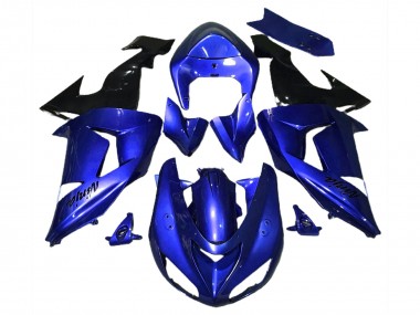 06-07 Bleu Brillant Kawasaki ZX10R Carénage Moto