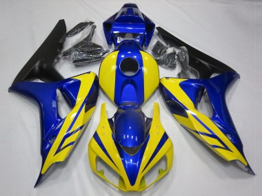 06-07 Bleu & Jaune Honda CBR1000RR Carénage Moto