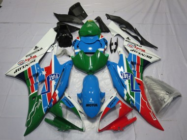 06-07 Classique Dunlop Yamaha R6 Carénage Moto