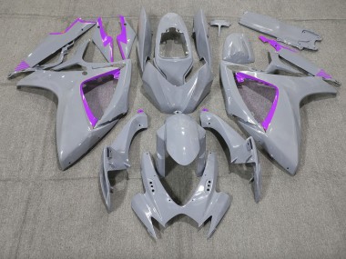 06-07 Nardo & Garniture Violette Suzuki GSXR 600-750 Carénage Moto