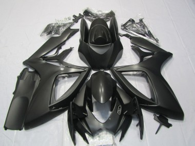 06-07 Noir Mat Suzuki GSXR 600-750 Carénage Moto