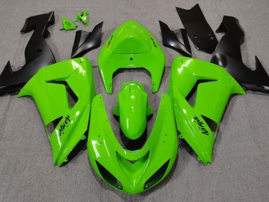 06-07 Vert Kawasaki ZX10R Carénage Moto