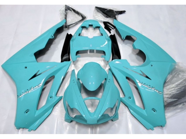 06-08 Bleu Clair Triumph Daytona 675 Carénage Moto 06-08 Bleu Clair Triumph Daytona 675 Carénage Moto