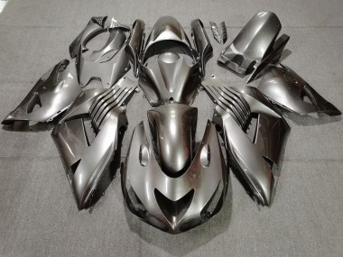 06-11 Argent Kawasaki ZX14R Carénage Moto