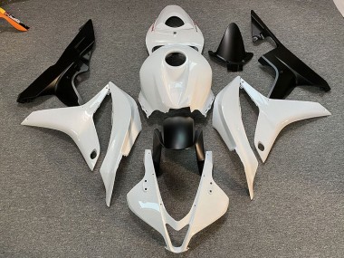 07-08 Blanc & Noir Propres Honda CBR600RR Carénage Moto
