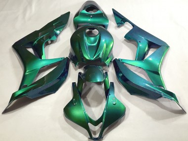 07-08 Plaine Vert Émeraude Honda CBR600RR Carénage Moto