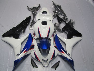 07-08 Style Bleu Blanc OEM Honda CBR600RR Carénage Moto